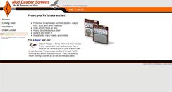 Desktop Screenshot of mud-dauber.com